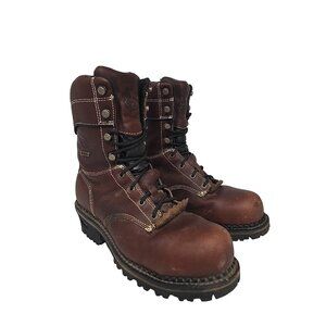 Georgia Boot Men's GB00236 9" Composite Toe Waterproof Logger Boot Brown 10M